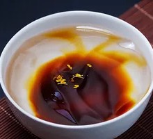 Chilled Red Sugar Tofu Pudding