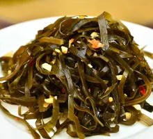 Thin seaweed strips