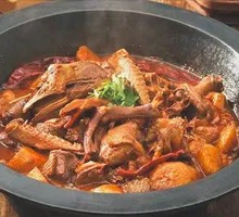 Northeastal Iron Wok Pickled Cabbage Stew with Goose