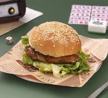 Black Pepper Chicken Burger