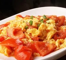 Tomato and Egg Stir-Fry with Mapo Tofu Rice