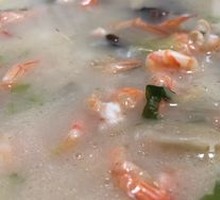Shrimp and Pork Rib Clay Pot Rice Porridge