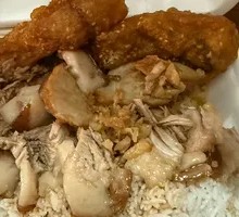 Fried Fish Block Rice