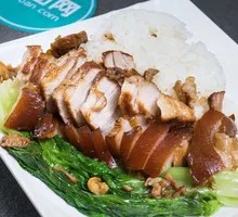 Pork Trotter with Char Siu