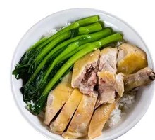 Steamed Chicken Leg Rice