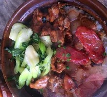 Stewed Pork Rib and Sausage Rice