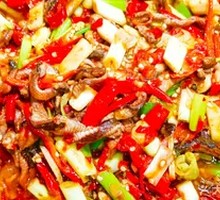 Stir-Fried Eel Strips