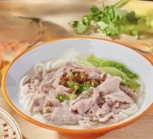 Lean Pork Rice Noodle Soup