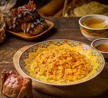 Crab Roe Noodles