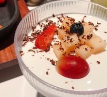 Colorful Fruit Milk Jelly