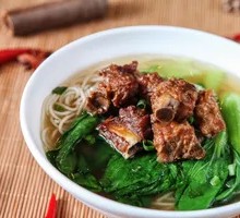 Pork Rib Noodle Soup