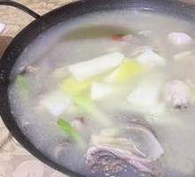 Chicken with Pig's Stomach
