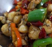 Spicy Frog Legs in Dry Pot