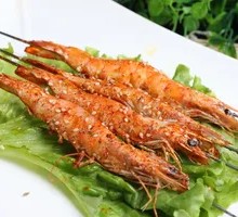 Charcoal-Grilled Tiger Prawn