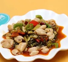 Sour Cabbage Stir-Fried Intestines