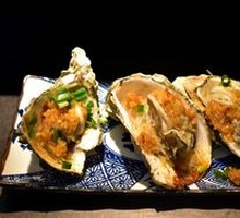 Garlic Roasted Oysters