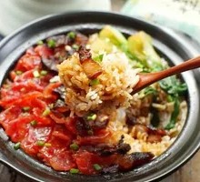 Cured Meat Clay Pot Rice
