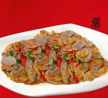 Stir-fried Clams with Ginger and Scallion