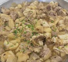 Steamed Chicken with Red Onion