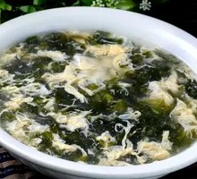 Seaweed and Egg Soup