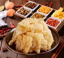 Fermented soybean skin