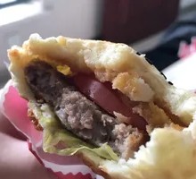 Juicy Beef Chinese Burger