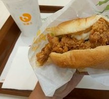 Spicy Chicken Leg Burger