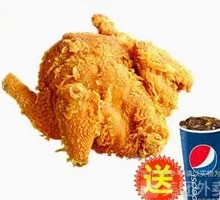 Champion Fried Chicken with Coke