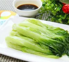 Boiled lettuce