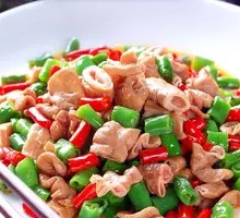 Spicy Pepper Pork Intestines