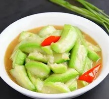 Stir-Fried Loofah