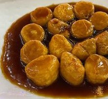 Braised Tofu in Abalone Sauce