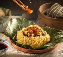 Stuffed glutinous rice chicken