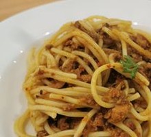 Spicy Pork Sauce Pasta