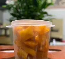 Spicy Oil Radish Cubes
