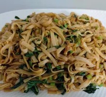 Bok Choy Beef Fried Rice Noodles
