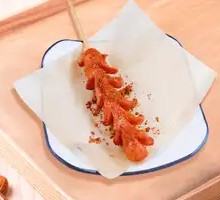 Flower-shaped Pork Sausage