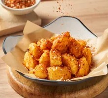 Signature Crispy Potato with Rice Crackers