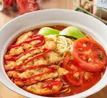 Tomato Chicken Noodles