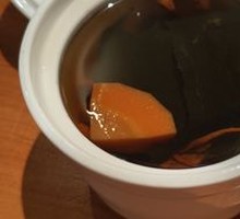 Apricot Kernel and Chinese Cabbage Soup