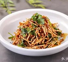 Water Bean Curd Salad with Houttuynia Herb