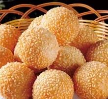 Golden Sesame Balls