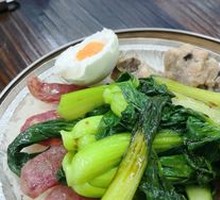 Preserved Meat and Pork Rib Rice