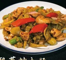 Sour Cabbage Stir-Fried Intestines