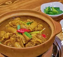 Braised Black Goat Belly in Soy Sauce