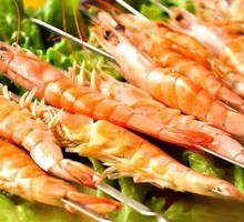 Charcoal-Grilled Giant Shrimp