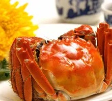 Steamed Female Freshwater Crab