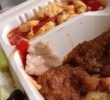 Black Pepper Chicken and Tomato Rice