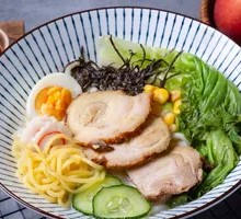 Japanese BBQ Pork Tonkotsu Ramen