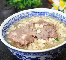 Lamb Soup with Flatbread